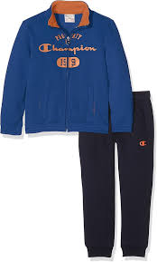 Conjunto Champion Niño Sweatsuit Naranja - Comodidad y Estilo