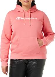 Sudadera con Capucha Champion American Classics en Rosa