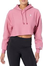 Champion Sudadera Capucha Izquierda Pecho - Estilo y Comodidad en Rosa