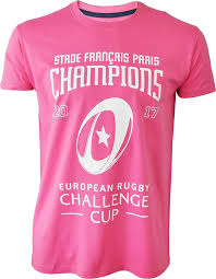 Camiseta Champion Oficial Français Paris en Rosa