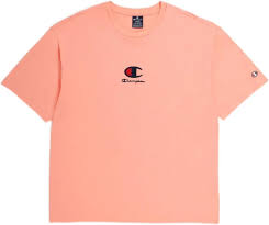 Camiseta Champion Legacy Plus S Crewneck en Rosa para Hombre
