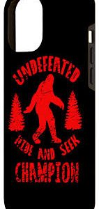 Carcasa IPhone Campeón Invicto Escondite - Protege tu Estilo