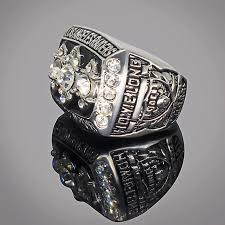 Anillo de Campeón WOSHUAI Oakland Raiders Simplicity Championship
