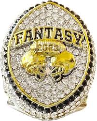 Anillo de Campeón de la Liga de Fútbol HYKJSHED - Souvenir Exclusivo