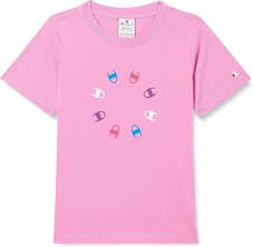 Camiseta Champion Legacy Graphic Crewneck para Niñas