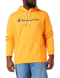 Sudadera Champion American Classics Amarilla con Capucha