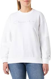 Sudadera Champion Mujer Blanca - Estilo y Comodidad