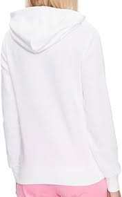 Sudadera Champion Capucha Mujer Blanco - Estilo y Comodidad