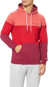 Sudadera Champion Granate con Capucha para Hombre