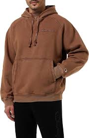 Sudadera con Capucha Champion para Hombre en Marrón