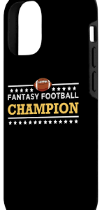 Carcasa IPhone Fantasy Football Champion - Protege Tu Dispositivo con Estilo