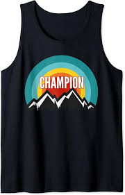 Champion Vintage Retro Sunset Design - Estilo Único para Tu Guarda Ropa