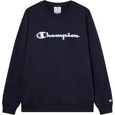 Sudadera Champion Cremallera Marina Clásico para Hombre - Estilo y Comodidad