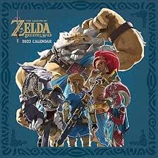 Calendario Familiar Legend Zelda 2022 - Un Clásico para los Fans