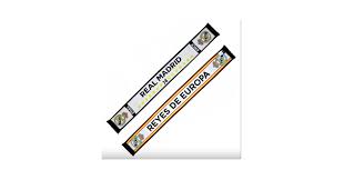 Bufanda Real Madrid Conmemorativa 150x19cm - Edición 15 Champions