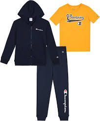 Conjunto Champion Sudadera y Camiseta para Niño