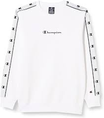 Sudadera Champion American Powerblend Crewneck Blanca