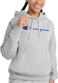 Sudadera Champion Powerblend Relaxed con Capucha para Mujer