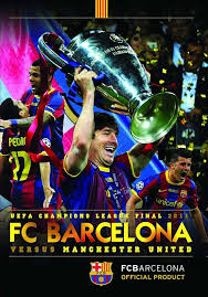 Camiseta Oficial Barcelona vs Manchester United - Final de la Champions League