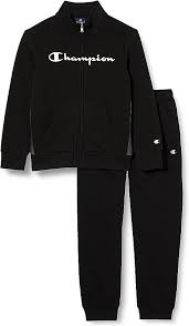 Chándal Niño Champion Powerblend Terry con Cinta y Cremallera