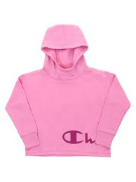 Champion Sudadera American Classic Cropped Rosa: Estilo y Comodidad
