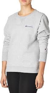 Sudadera Champion Cuello Redondo para Mujer - Estilo y Comodidad