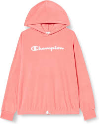 Sudadera Champion American Classics Rosa con Capucha
