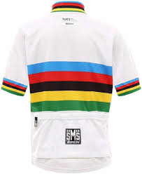 Maillot Santini Replica UCI World Champion - Rinde al Máximo en Cada Kilómetro