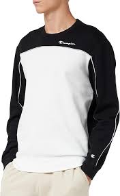Sudadera Champion Piping Crewneck para Hombre - Estilo y Comodidad