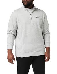 Sudadera Champion American Classics Script para Hombre en Gris