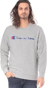 Sudadera Champion para Hombre en Gris: Estilo y Comodidad