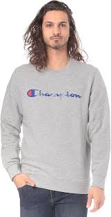 Sudadera Champion para Hombre en Gris: Estilo y Comodidad