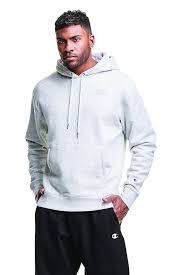 Sudadera Champion Classic Fleece para Hombre - Gris Elegante
