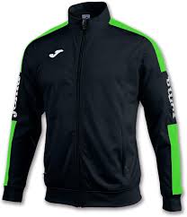 Chaqueta Joma Championship Unisex Adult Negro Verde - Comodidad y Estilo