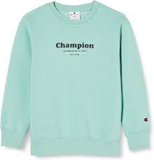 Champion Rochester B Powerblend Crewneck Verdeacqua - Estilo y Comodidad