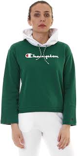Sudadera Champion Recycle Terry Verde - Confort y Estilo Sostenible