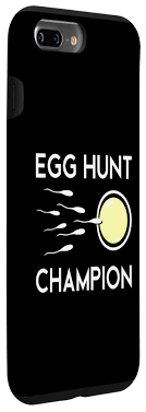 Carcasa Champion Funny Anuncio Embarazo para iPhone 7 Plus