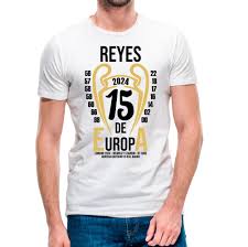 Camiseta Del Madrid Reyes Europa - Edición Especial