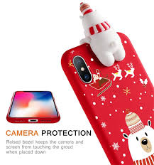 Cárcasa Antigolpes Yoedge para iPhone 6s Plus - Estilo Navideño