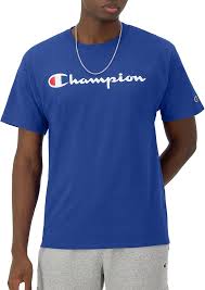 Camiseta Clásica Script de Champion para Hombre - Estilo y Comodidad