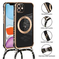 Funda Pnakqil Love Heart para iPhone 11 - Protección y Estilo