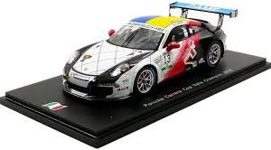 Miniatura Spark Porsche 991 GT3 Cup Champion - Carrera Champion Blanco