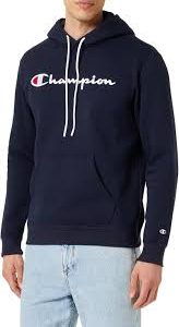 Sudadera Champion American Classics Powerblend con Capucha en Color Navy